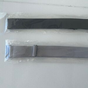 New No show invisible belt stretch elastic (two one in blk and one in grey)